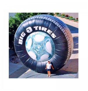 Big Tires Inflatable Advertising