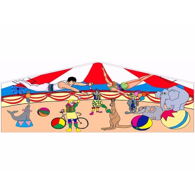 Circus Inflatable House Banner