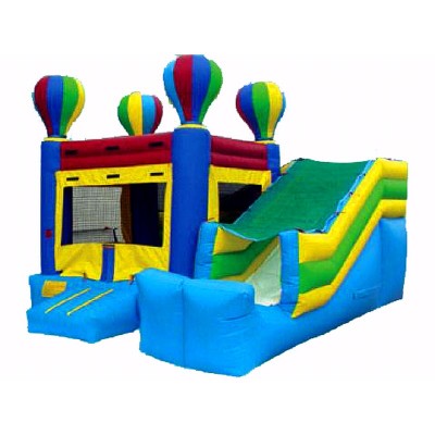 Hot Air Balloon Castle With Slide