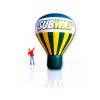 Hot Air Subway Balloon Inflatables