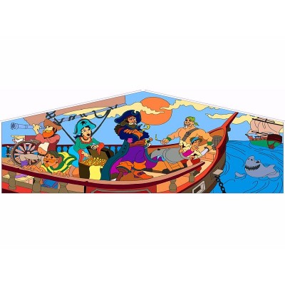 Inflatable Pirates House Banner