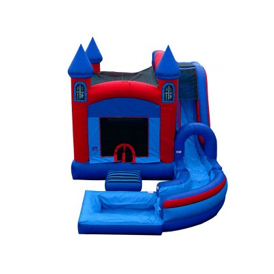 Inflatable Slide Castle Pool