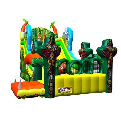 New Jungle Bouncy Slide Combo