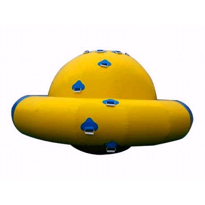 Yellow Inflatable Saturn