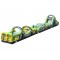 95ft Toxic Rush Inflatable Obstacle Course