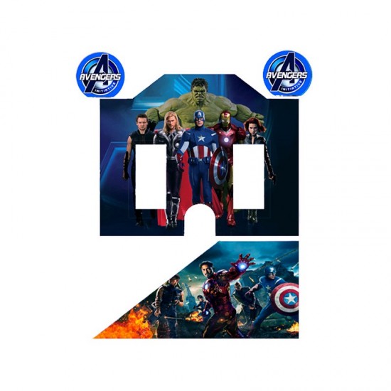 Avengers Jumper House Combo Banner Avengers Jumper House Combo Banner