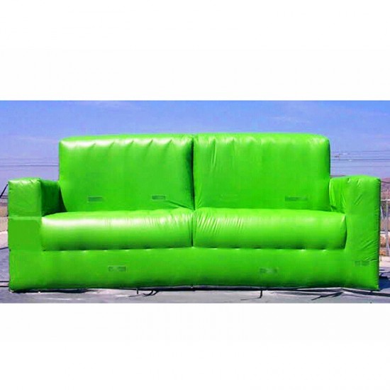 Blow Up Green Couch Blow Up Green Couch