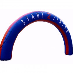 Blue And Red Inflatable Arch Blue And Red Inflatable Arch