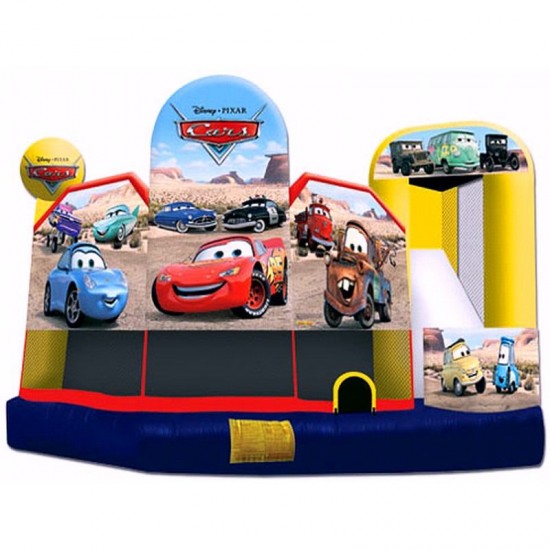 Cars Bounce House Combo Five Cars Bounce House Combo Five