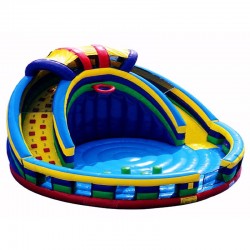 Circular Slide Pool Combo Circular Slide Pool Combo