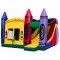 Crayon Playland Boucy Castle Combo Four Crayon Playland Boucy Castle Combo Four