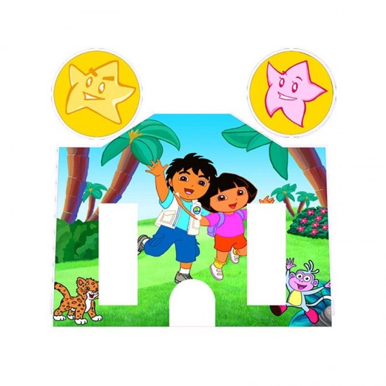 Dora Diego Bounce House Banner Dora Diego Bounce House Banner