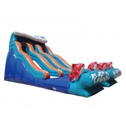 Double Lane Big Kahuna Water Slide Double Lane Big Kahuna Water Slide
