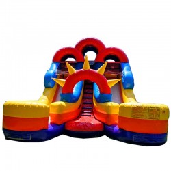 Double Lane Inflatable Slide Double Lane Inflatable Slide