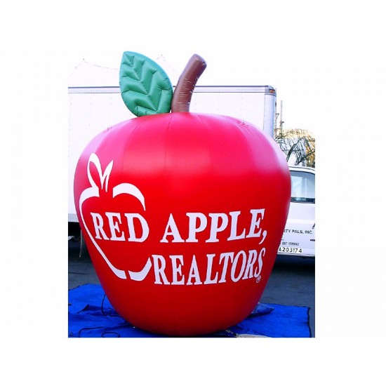 Giant Blow Up Apple Advertising Giant Blow Up Apple Advertising