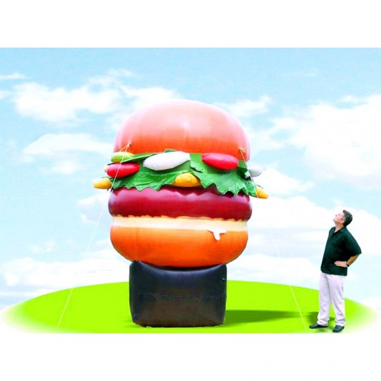 Giant Blow Up Hamburger Giant Blow Up Hamburger