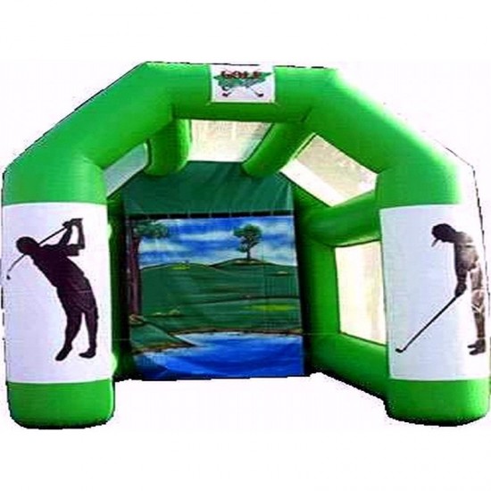 Golf Cage Blow Up Tent Golf Cage Blow Up Tent