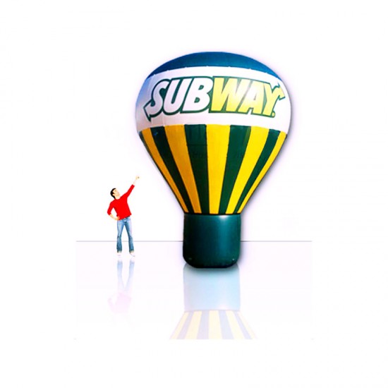 Hot Air Subway Balloon Inflatables Hot Air Subway Balloon Inflatables