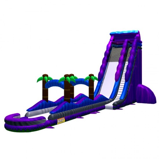 Huge Coconut Tree Slide Wave Huge Coconut Tree Slide Wave
