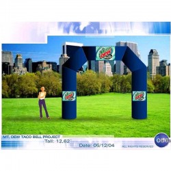 Inflatable Santa Arch Inflatable Santa Arch