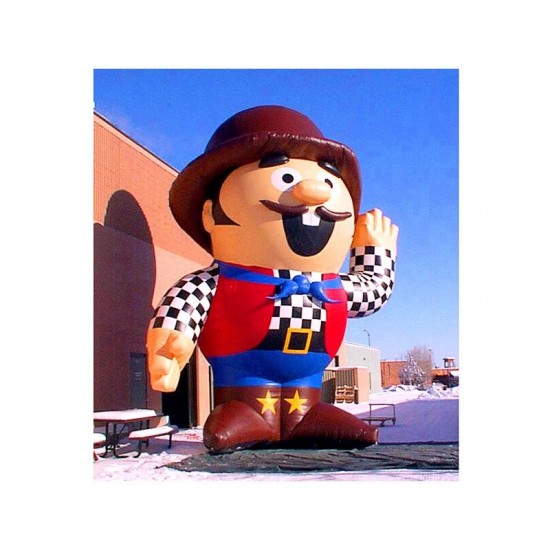 Itchy Ritchy Inflatable Mascot Itchy Ritchy Inflatable Mascot