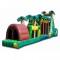Jungle Themed Obstacle Course Jumper Jungle Themed Obstacle Course Jumper