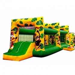 Jungle Train Tunnel Inflatables Jungle Train Tunnel Inflatables