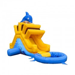 Kids Dolphin Garden Slide Combo Kids Dolphin Garden Slide Combo
