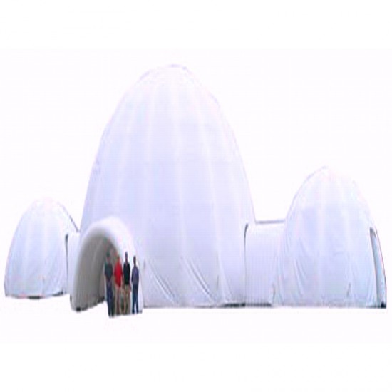 Large Blow Up White Dome Tent With Tunnel Large Blow Up White Dome Tent With Tunnel