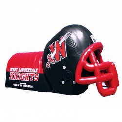 Large Inflatable Football Helmet Tunnel