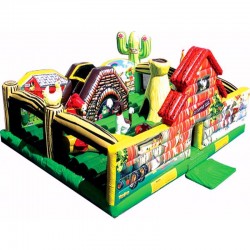 Little Farm Park Toddler Blow Up House