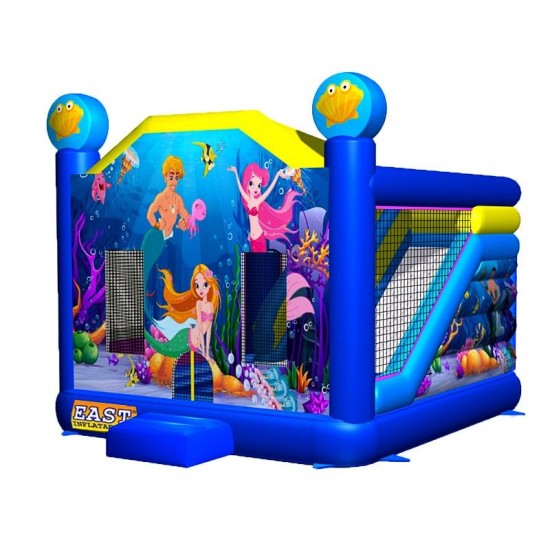 Mermaid Bounce House Combo Four Mermaid Bounce House Combo Four