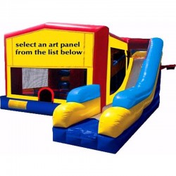 Moudle Bouncy Slide Combo Seven Moudle Bouncy Slide Combo Seven
