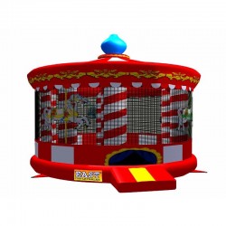 New Carousel Bounce House New Carousel Bounce House