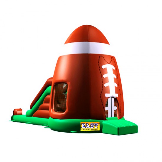Rugby Bounce House With Slide Rugby Bounce House With Slide