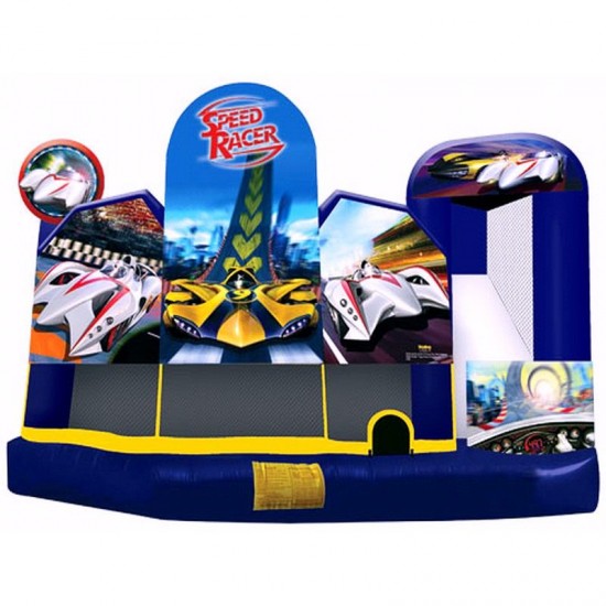 Speed Racer Bounce House Combo Five Speed Racer Bounce House Combo Five