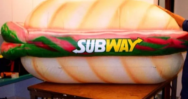 Subway Inflatable Subway Logo Inflatables For Sale