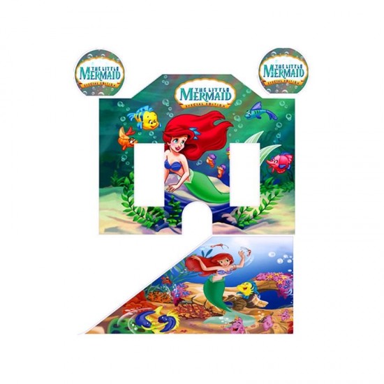 The Little Mermaid Bouncer Banner The Little Mermaid Bouncer Banner