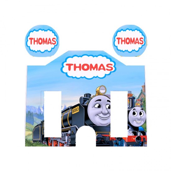 Tomas Train Jump House Banner Tomas Train Jump House Banner
