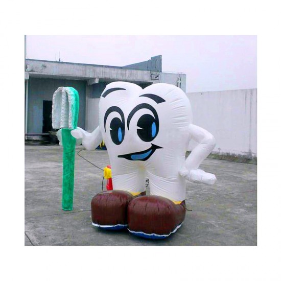 Tooth And Toothbrush Inflatables Tooth And Toothbrush Inflatables
