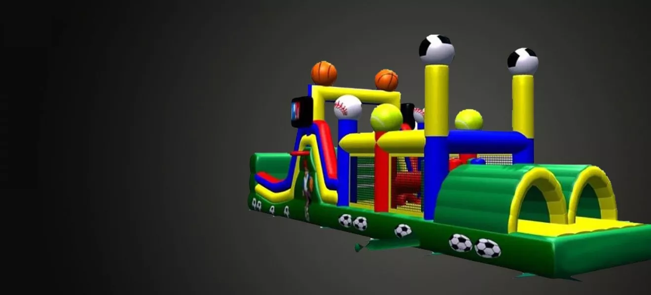 All Star Bouncy Obstacle Course