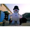 Outdoor Snowman Christmas